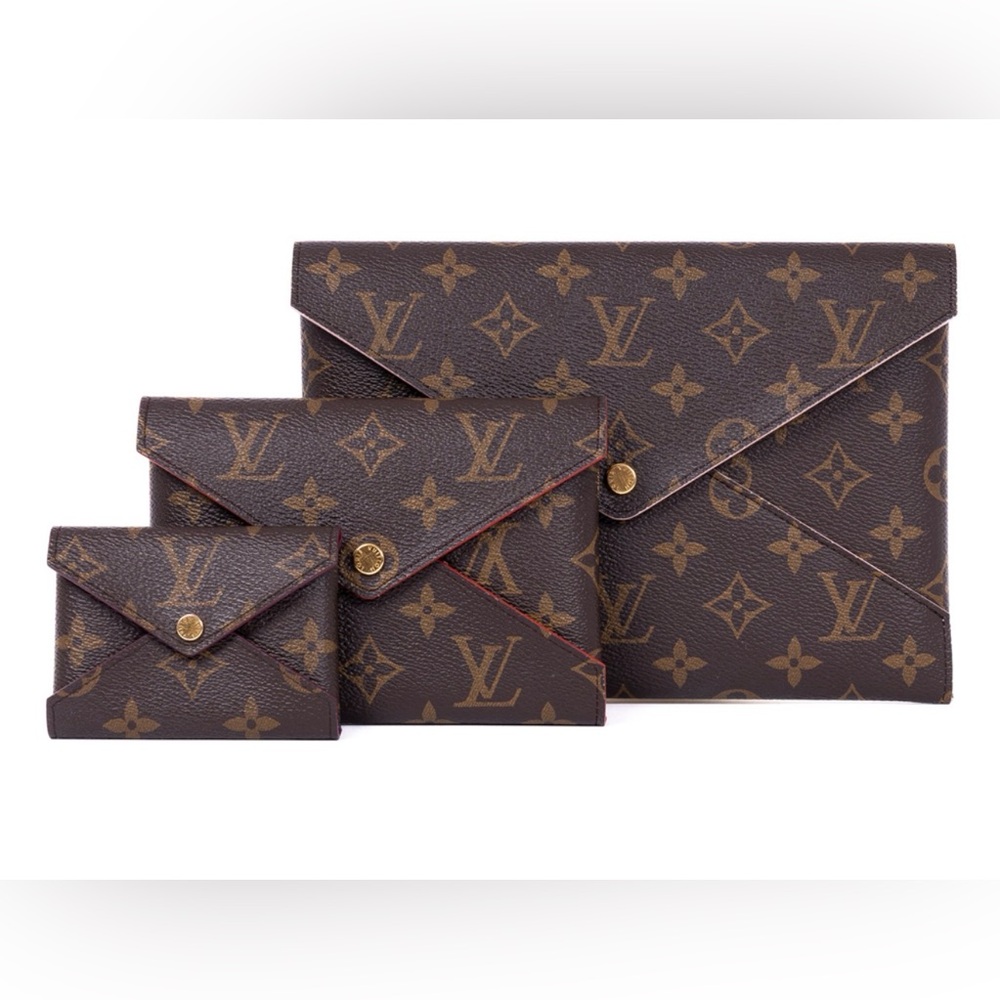 Louis Vuitton Kirigami Monogram Envelope Trio SET